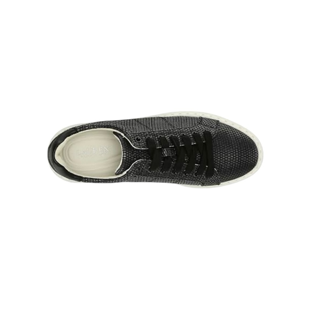 Lauren Ralph Lauren Angeline Sneaker Black Woven Size 8 NWT - Picture 10 of 12